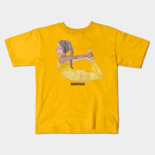 Dhanurasana Kids T-Shirt